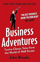 Couverture cartonnée Business Adventures de John Brooks