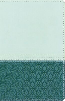 Couverture cartonnée NIV Study Bible Sea Glass/Caribbean Duo-Tone Personal Size de New International Version