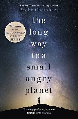 Couverture cartonnée The Long Way to a Small, Angry Planet de Becky Chambers