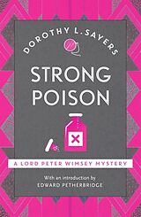 Couverture cartonnée Strong Poison de Dorothy L. Sayers