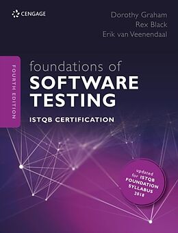 Couverture cartonnée Foundations of Software Testing de Erik van Veenendaal, Dorothy Graham, Rex Black