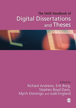 E-Book (epub) The SAGE Handbook of Digital Dissertations and Theses von 