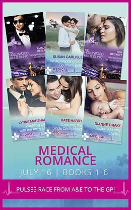 eBook (epub) Medical Romance July 2016 Books 1-6 de Amalie Berlin, Tina Beckett, Susan Carlisle