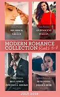 E-Book (epub) Modern Romance July 2019 Books 5-8: His Shock Marriage in Greece (Passion in Paradise) / An Innocent to Tame the Italian / Reclaimed by the Powerful Sheikh / Demanding His Hidden Heir von Jane Porter, Tara Pammi, Pippa Roscoe