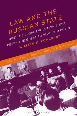 ePUB Law and the Russian State von William E. Pomeranz