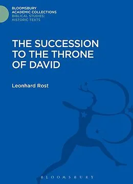 E-Book (pdf) The Succession to the Throne of David von Leonhard Rost