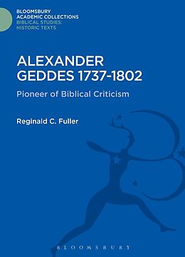 E-Book (pdf) Alexander Geddes 1737-1802 von Reginald C. Fuller