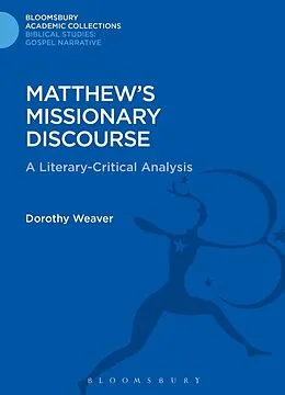 E-Book (pdf) Matthew's Missionary Discourse von Dorothy Jean Weaver