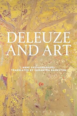 Broché Deleuze and Art de Anne Sauvagnargues