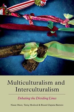 Couverture cartonnée Multiculturalism and Interculturalism de Nasar Modood, Tariq Zapata-Barrero, Ricard Meer