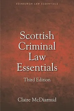 E-Book (epub) Scottish Criminal Law Essentials von Claire McDiarmid