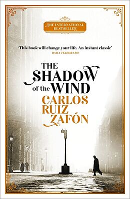 Couverture cartonnée The Shadow of the Wind de Carlos Ruiz Zafón