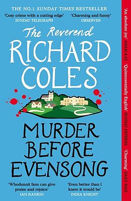 Couverture cartonnée Murder Before Evensong de Richard Coles