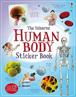 Broschiert Human Body Sticker Book von Alex Frith