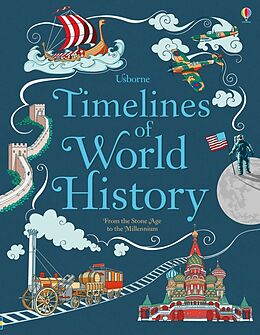 Livre Relié Timelines of World History de Jane Chisholm