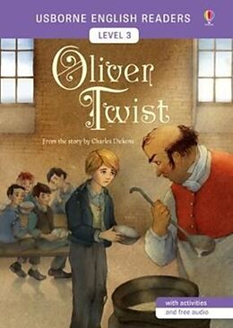 Couverture cartonnée Usborne English Readers Level 3: Oliver Twist de Mairi Mackinnon