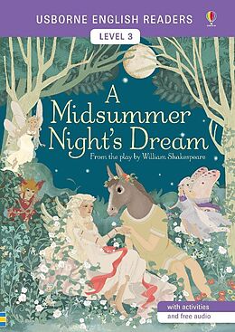 Couverture cartonnée Usborne English Readers Level 3: A Midsummer Night's Dream de Mairi Mackinnon
