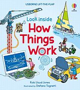 Reliure en carton Look Inside: How Things Work de Rob Lloyd Jones