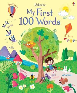 Fester Einband My First 100 Words von Felicity Brooks