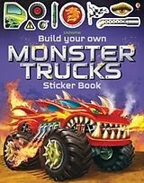 Kartonierter Einband Build Your Own Monster Trucks Sticker Book von Tudhope Simon