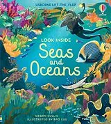 Pappband Look Inside Seas and Oceans von Megan Cullis