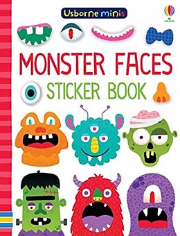 Broschiert Monster Faces Sticker Book von Sam; Ellis, Krysia Smith
