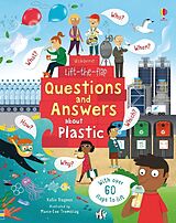 Couverture cartonnée Questions and Answers about Plastic de Katie Daynes