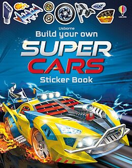 Kartonierter Einband Build Your Own Supercars Sticker Book von Simon Tudhope