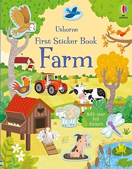 Couverture cartonnée First Sticker Book Farm de Kristie Pickersgill