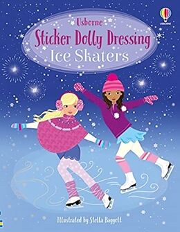 Couverture cartonnée Sticker Dolly Dressing Ice Skaters de Watt Fiona