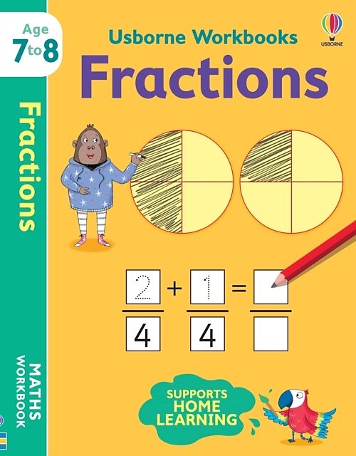 Usborne Workbooks, Age 7-8: Fractions