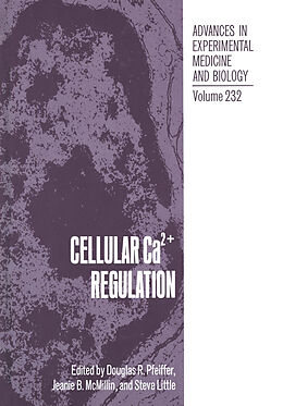 Kartonierter Einband Cellular Ca2+ Regulation von 