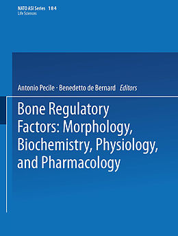 Kartonierter Einband Bone Regulatory Factors von 