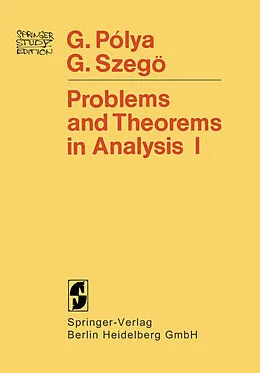 E-Book (pdf) Problems and Theorems in Analysis von Georg Polya, Gabor Szegö