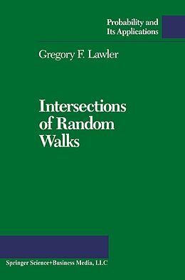 Couverture cartonnée Intersections of Random Walks de Gregory F. Lawler