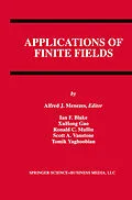 E-Book (pdf) Applications of Finite Fields von Alfred J. Menezes, Ian F. Blake, Xuhong Gao