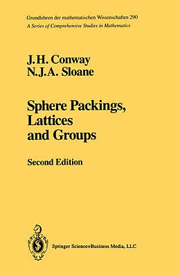 E-Book (pdf) Sphere Packings, Lattices and Groups von J. H. Conway, N. J. A. Sloane