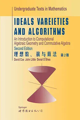 E-Book (pdf) Ideals, Varieties, and Algorithms von David Cox, John Little, Donal Oshea