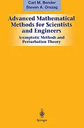 E-Book (pdf) Advanced Mathematical Methods for Scientists and Engineers I von Carl M. Bender, Steven A. Orszag