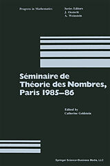 eBook (pdf) Séminaire de Théorie des Nombres, Paris 198586 de 