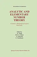E-Book (pdf) Analytic and Elementary Number Theory von Krishnaswami Alladi, P. D. T. A. Elliott, Andrew Granville