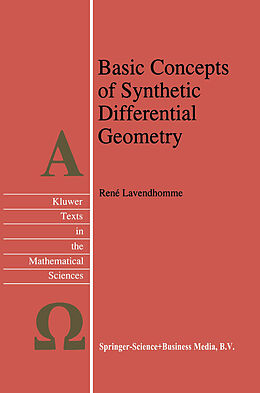 E-Book (pdf) Basic Concepts of Synthetic Differential Geometry von R. Lavendhomme