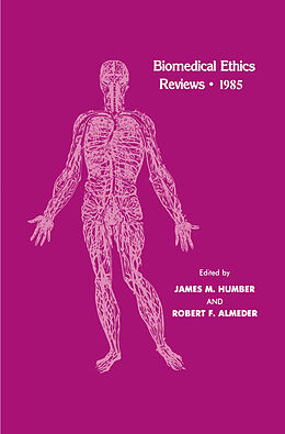 Couverture cartonnée Biomedical Ethics Reviews · 1985 de 