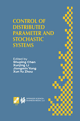 Kartonierter Einband Control of Distributed Parameter and Stochastic Systems von 