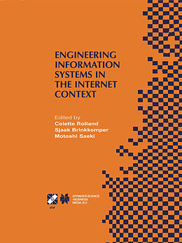 Kartonierter Einband Engineering Information Systems in the Internet Context von 