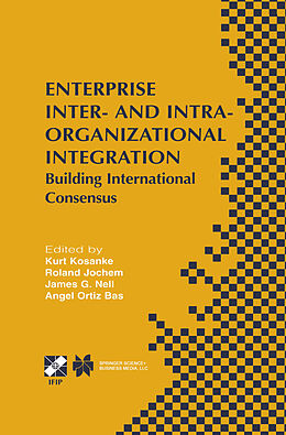 Couverture cartonnée Enterprise Inter- and Intra-Organizational Integration de 