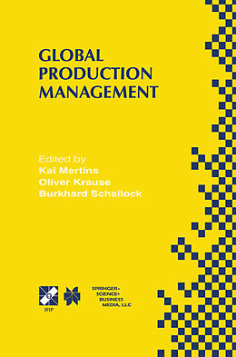 Couverture cartonnée Global Production Management de 