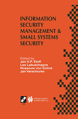 Kartonierter Einband Information Security Management & Small Systems Security von 