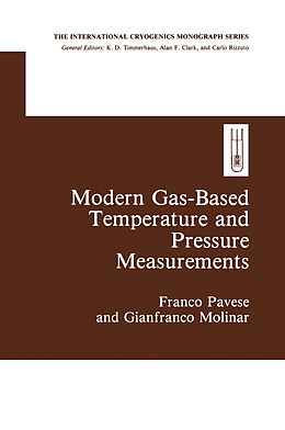 eBook (pdf) Modern Gas-Based Temperature and Pressure Measurements de Franco Pavese, Gianfranco Molinar Min Beciet