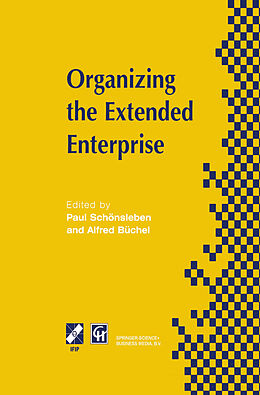Couverture cartonnée Organizing the Extended Enterprise de 